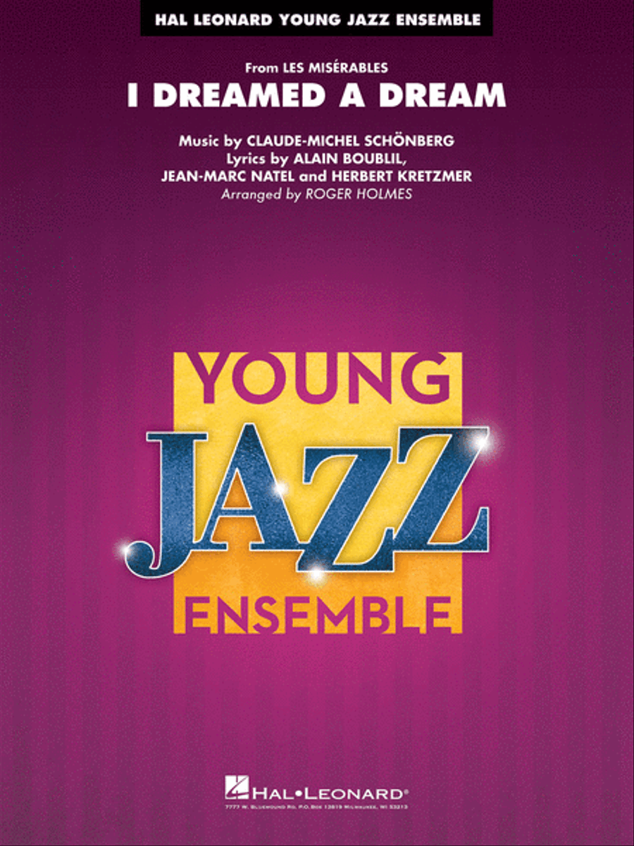 I Dreamed a Dream (from Les Misérables) Jazz Ensemble scores gallery preview page 1