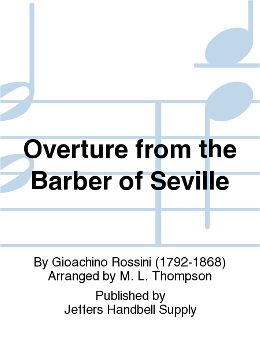 Overture from the Barber of Seville 5-Octaves scores gallery preview page 1
