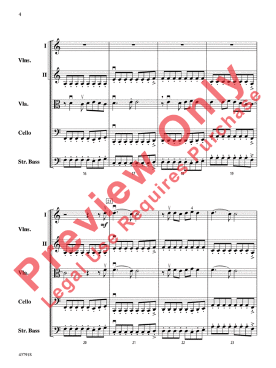 Starlight String Orchestra scores gallery preview page 5