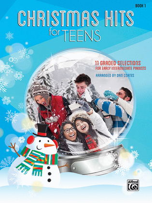 Book cover for Christmas Hits for Teens, Book 1