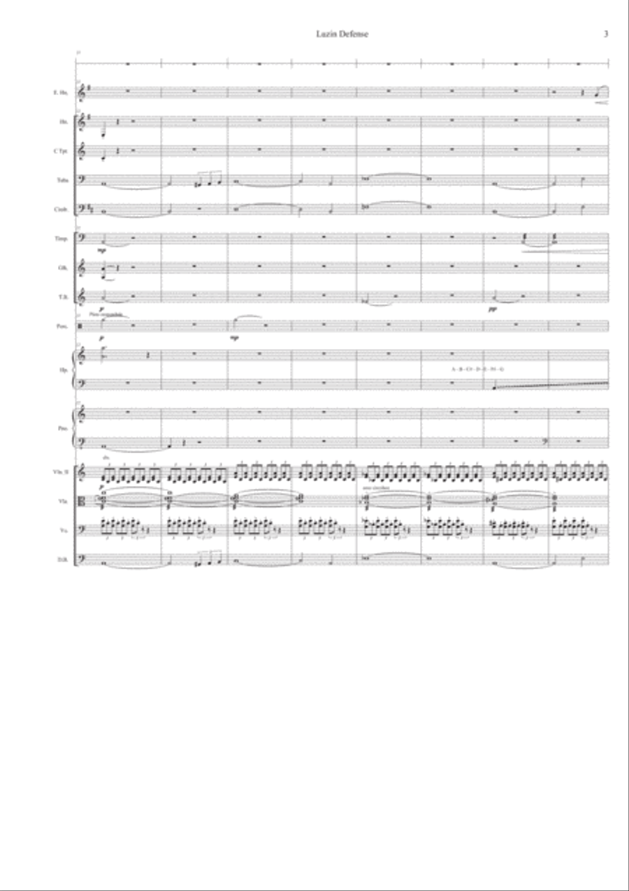 Luzhin Defense Chamber Orchestra scores gallery preview page 4