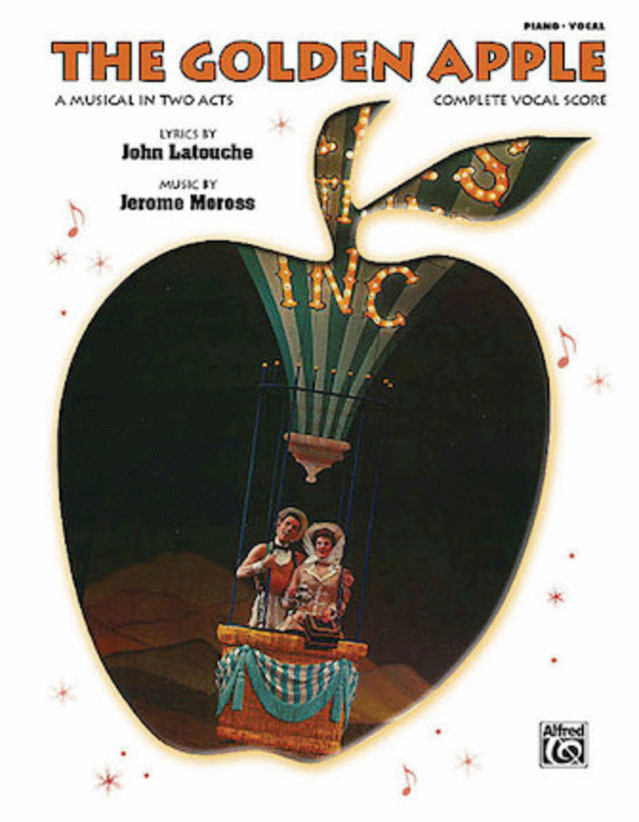 The Golden Apple Piano, Vocal, Guitar scores gallery preview page 1