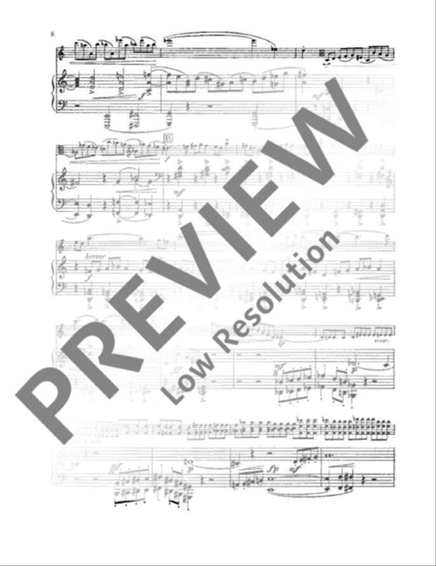 Konzertmusik Piano scores gallery preview page 9