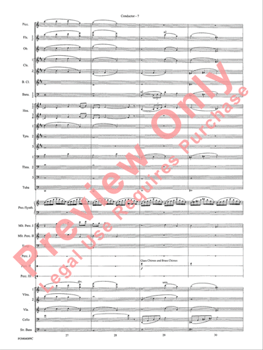 The Polar Express, Concert Suite from Full Orchestra scores gallery preview page 10
