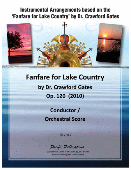 Fanfare for Lake Country Op. 120 - Conductor - Orchestral Score