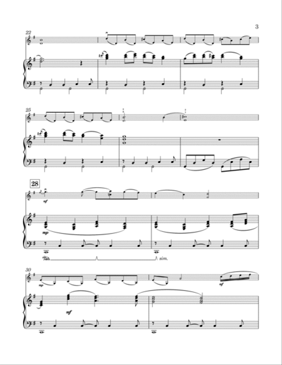 Moravian Duet for Violin and Piano Chamber Music scores gallery preview page 5