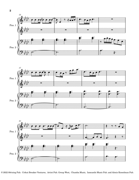 Glimpse Of Us Piano Method - Digital Sheet Music