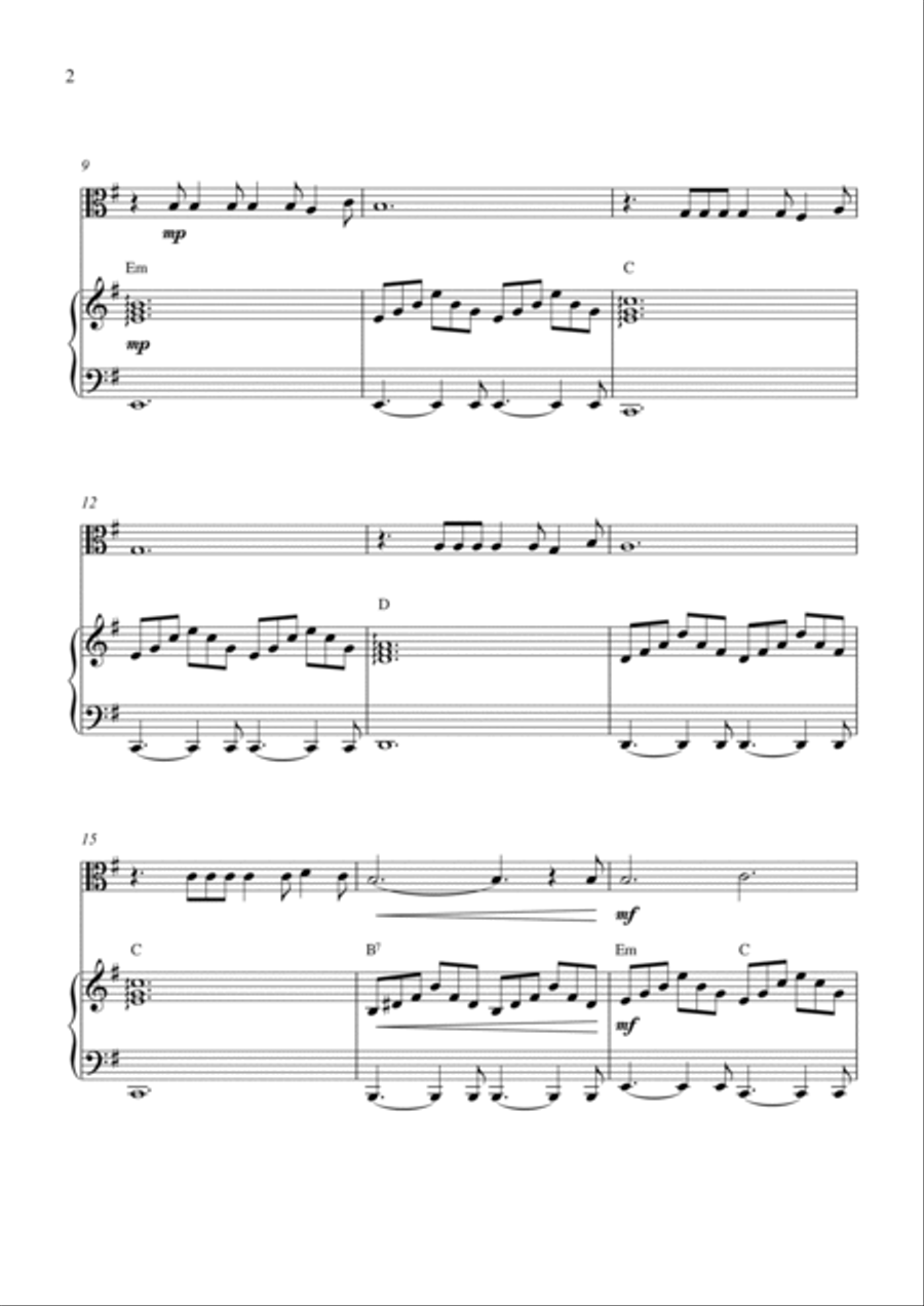 La Notte La Notte Viola scores gallery preview page 2