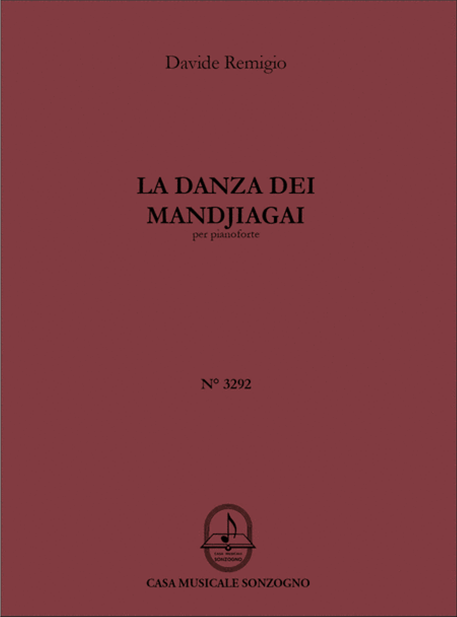 La danza dei Mandjiagai Piano Solo scores gallery preview page 1