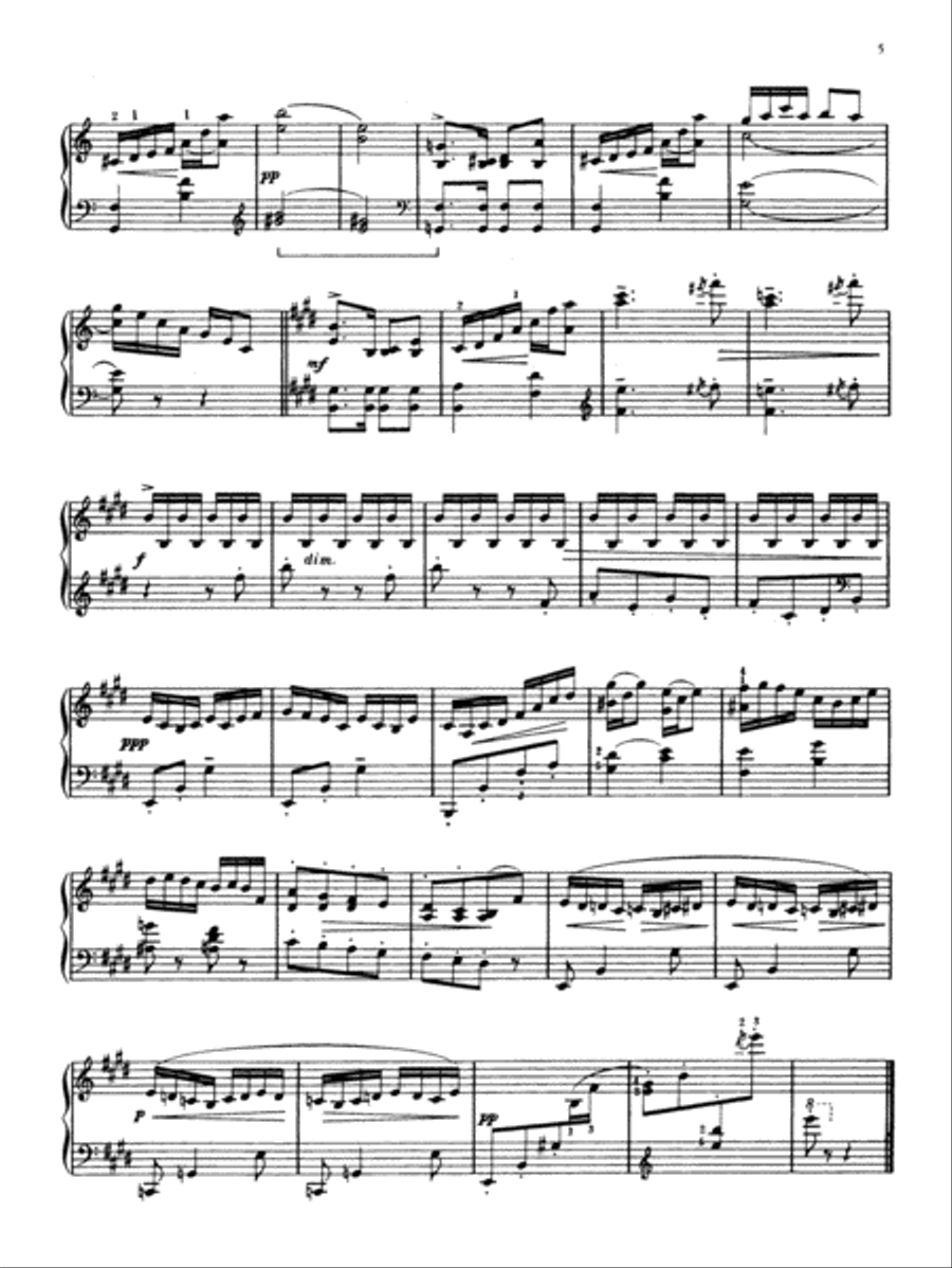MacDowell: Six Fancies, Opus 7 for the Piano Piano Solo scores gallery preview page 4