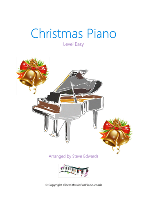 Book cover for Christmas Easy / Seven Popular Songs / Solo Piano