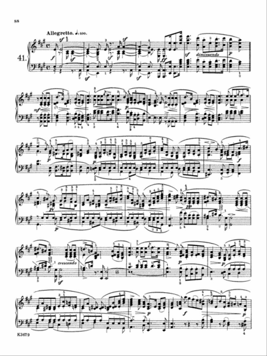 Song Without Words, Opus 85, No. 5 Piano Solo scores gallery preview page 1