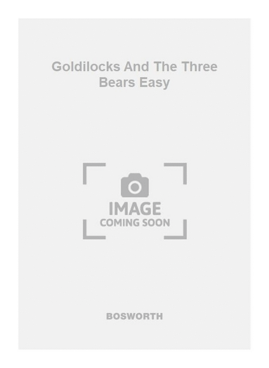 Goldilocks And The Three Bears Easy Voice Solo scores gallery preview page 1