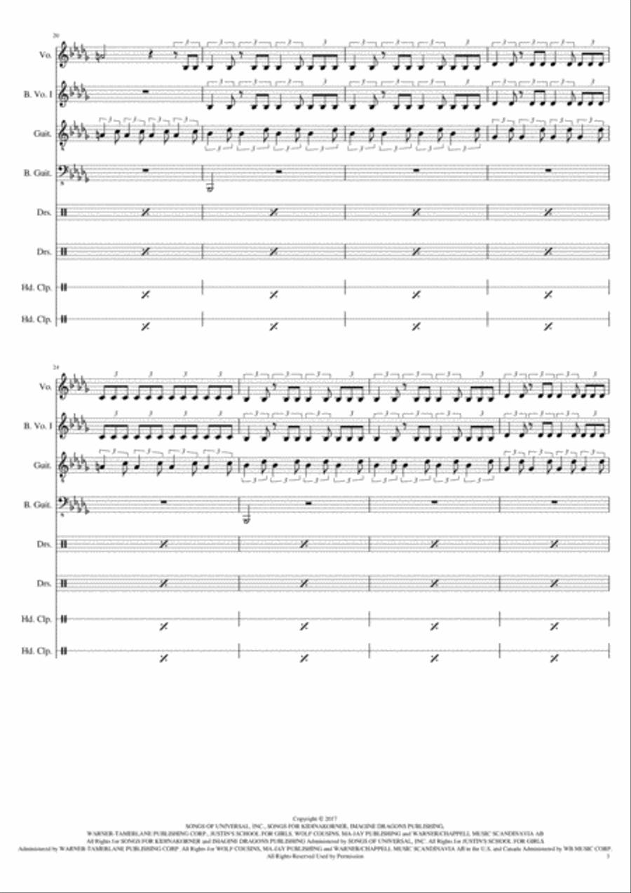Believer Believer Small Ensemble scores gallery preview page 3