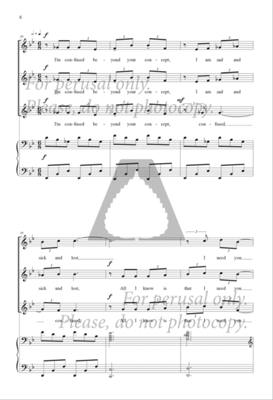 Do Not Ask Me to Remember SSA - Sheet Music page 7