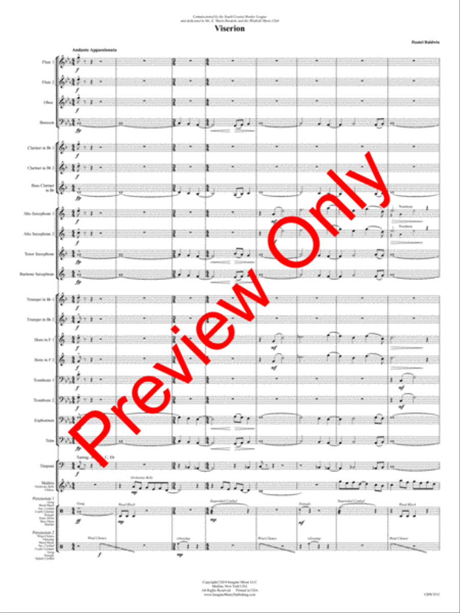 Viserion Concert Band scores gallery preview page 4