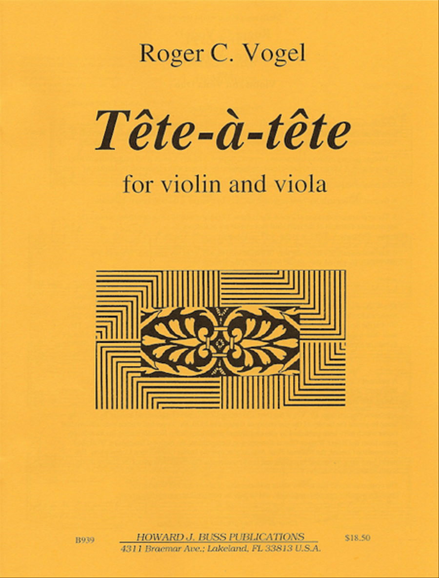 Tete-a-tete Viola scores gallery preview page 1