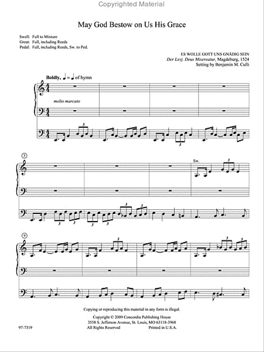 Glory Fills the Skies Glory Fills the Skies Organ scores gallery preview page 2