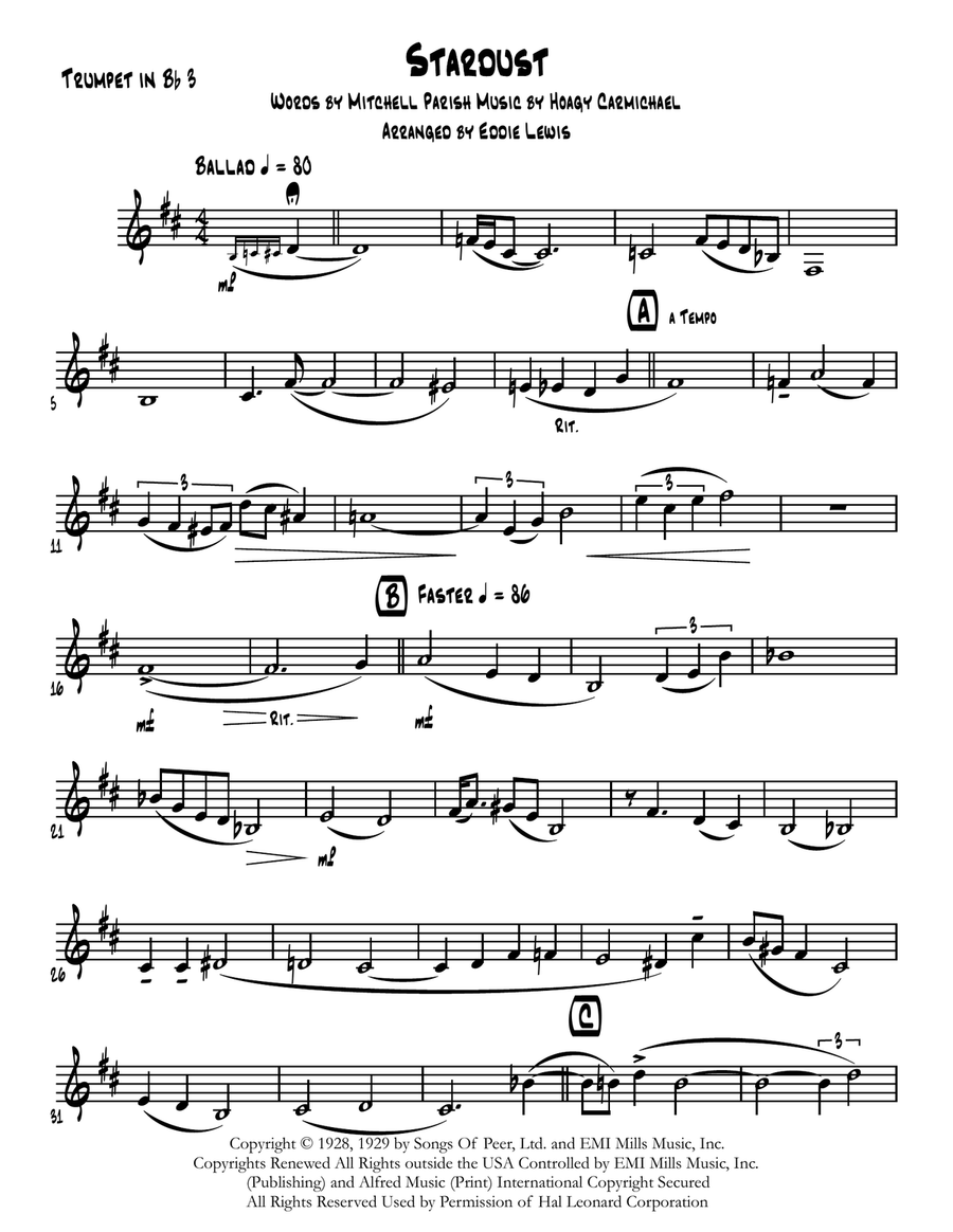 Stardust Brass Ensemble scores gallery preview page 6