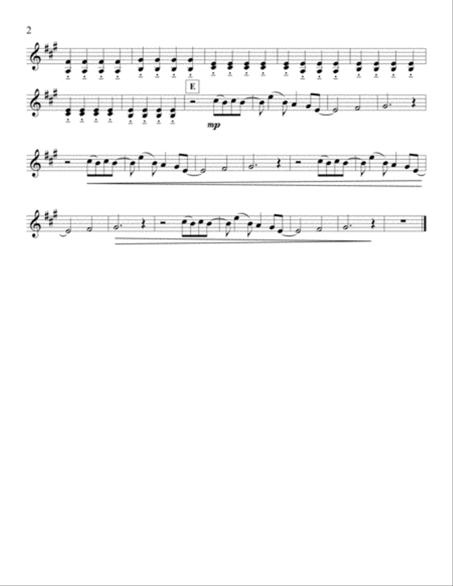 God Only Knows String Quartet scores gallery preview page 4