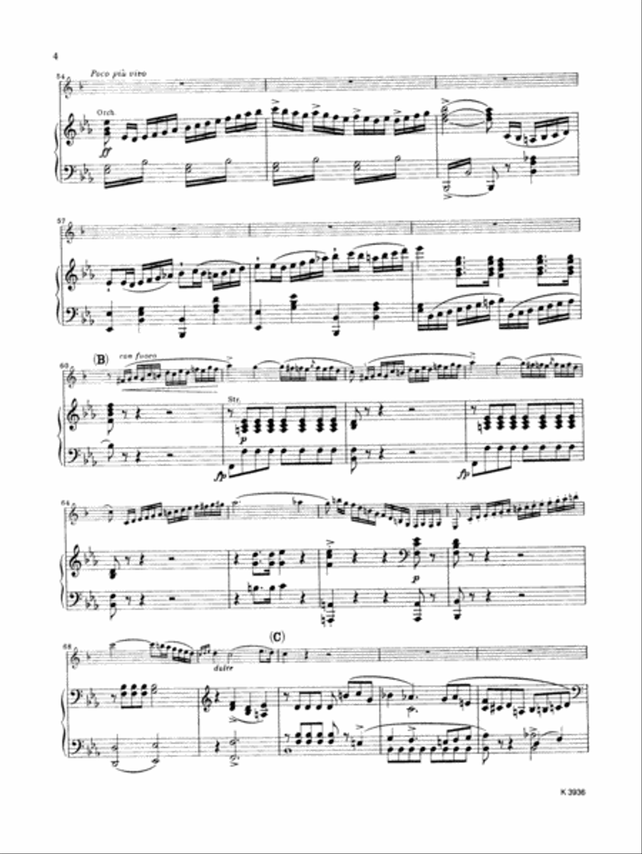 Weber: Concertino in E flat Major, Op. 26 Part scores gallery preview page 4