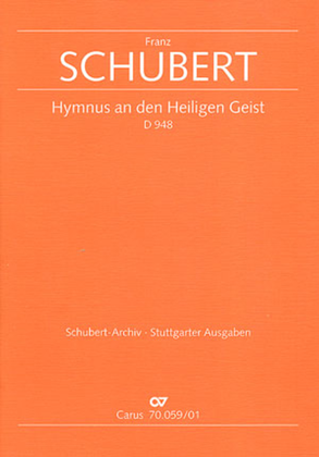 Book cover for Hymnus an den Heiligen Geist