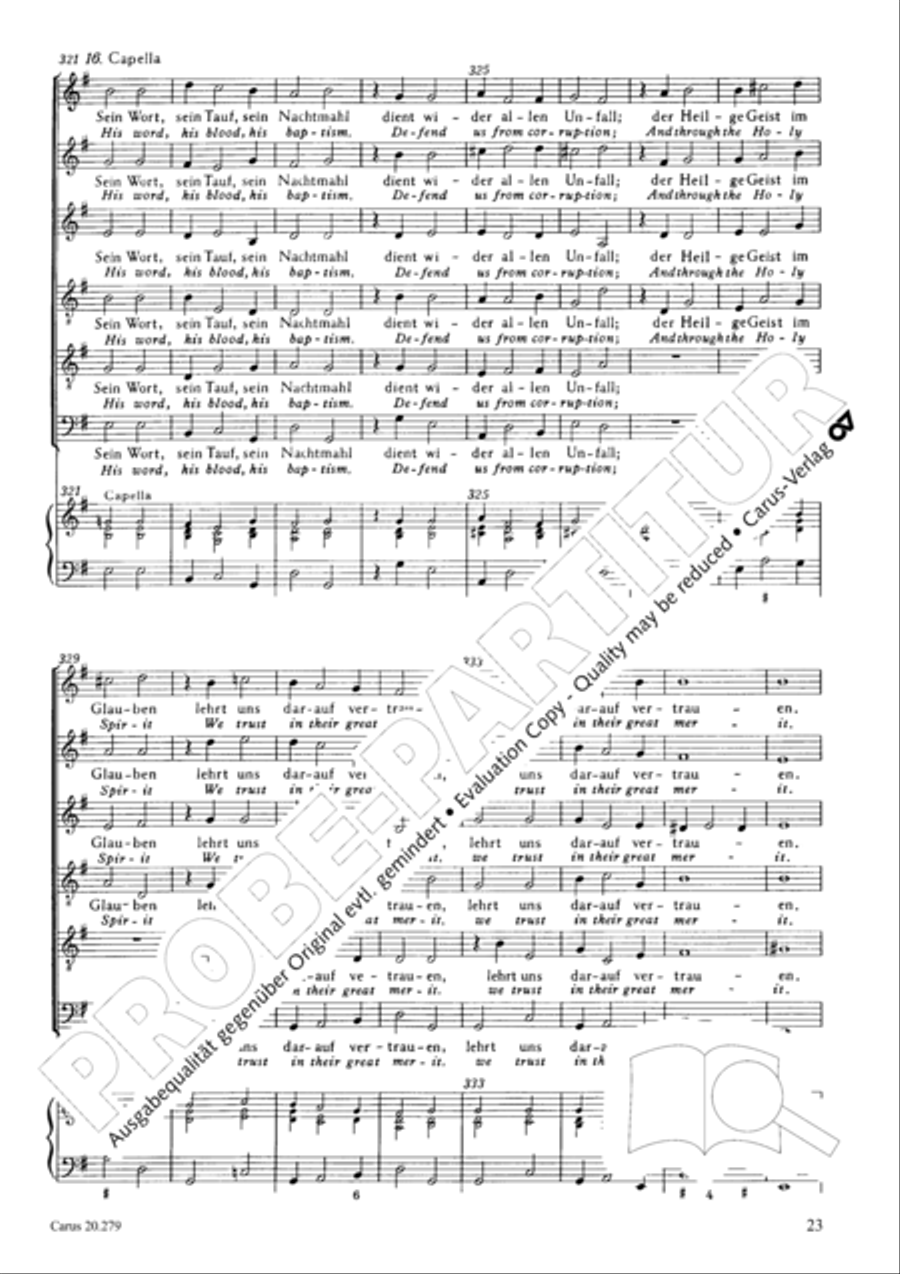 Musikalische Exequien I-III Score scores gallery preview page 26