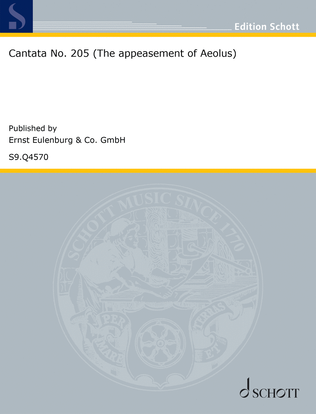 Cantata No. 205 (The appeasement of Aeolus)