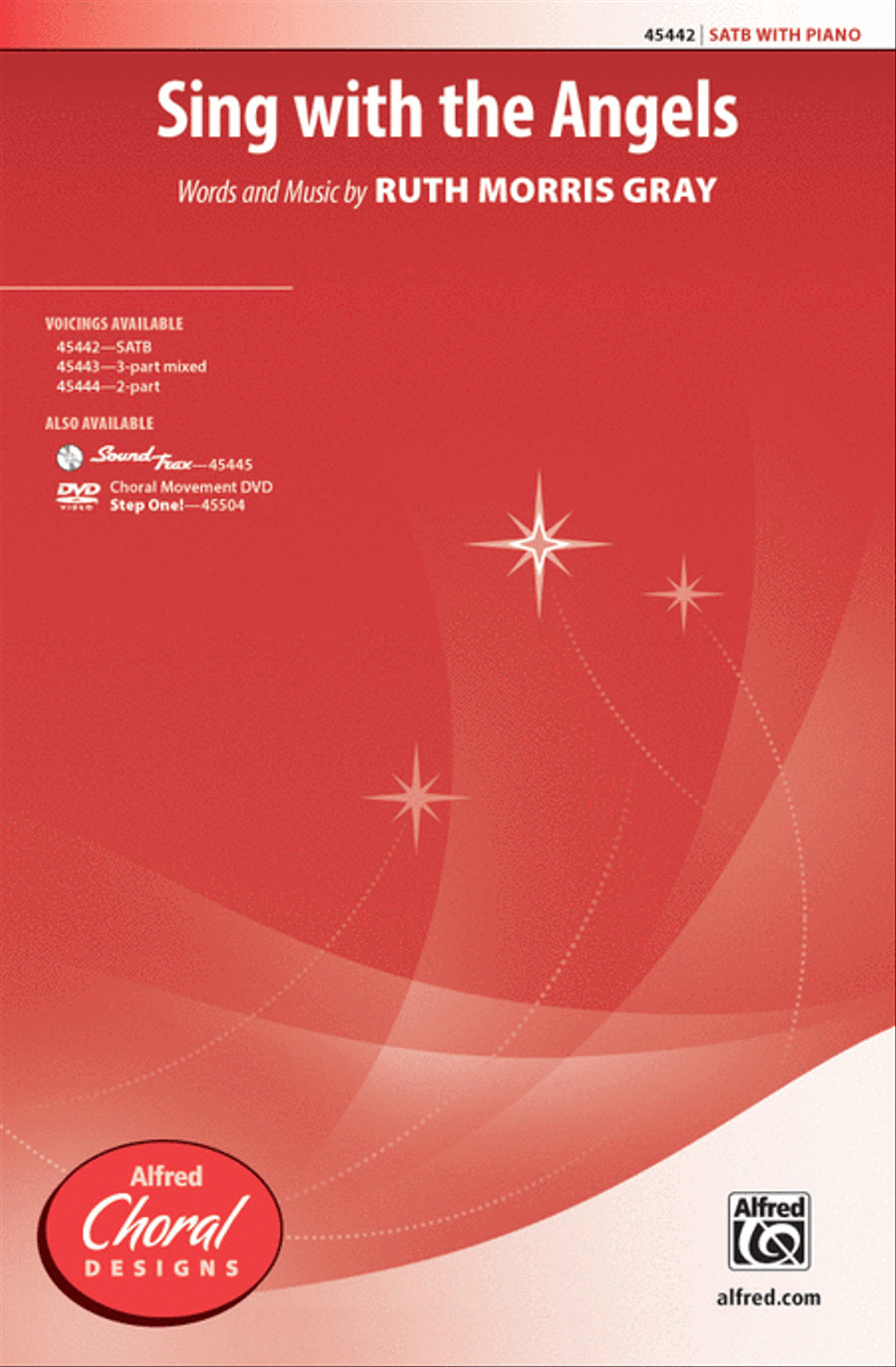 Sing with the Angels 4-Part scores gallery preview page 1