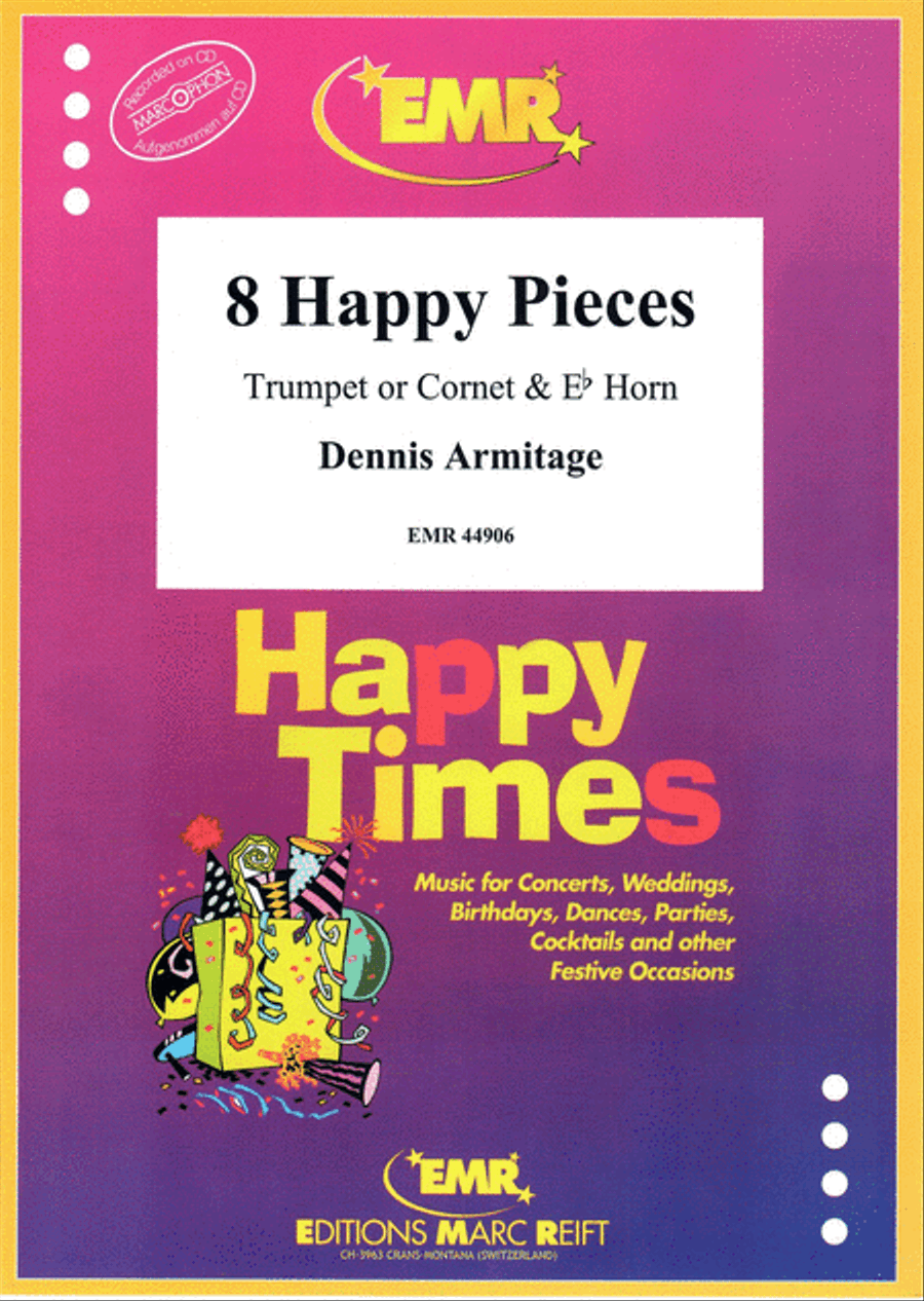 8 Happy Pieces 8 Happy Pieces Cornet scores gallery preview page 1