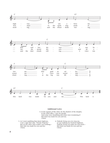 This Land Is Your Land (from The Daily Ukulele) (arr. Liz and Jim Beloff)