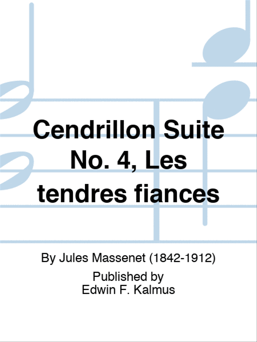 Cendrillon Suite No. 4, Les tendres fiances Set of Parts scores gallery preview page 1