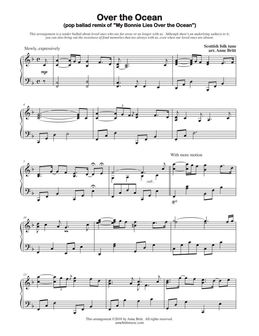 Over the Ocean (ballad remix of 