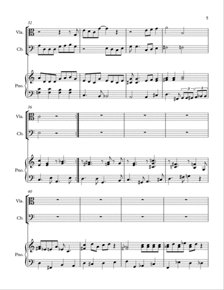 Baby, It's Cold Outside Set of Parts scores gallery preview page 5