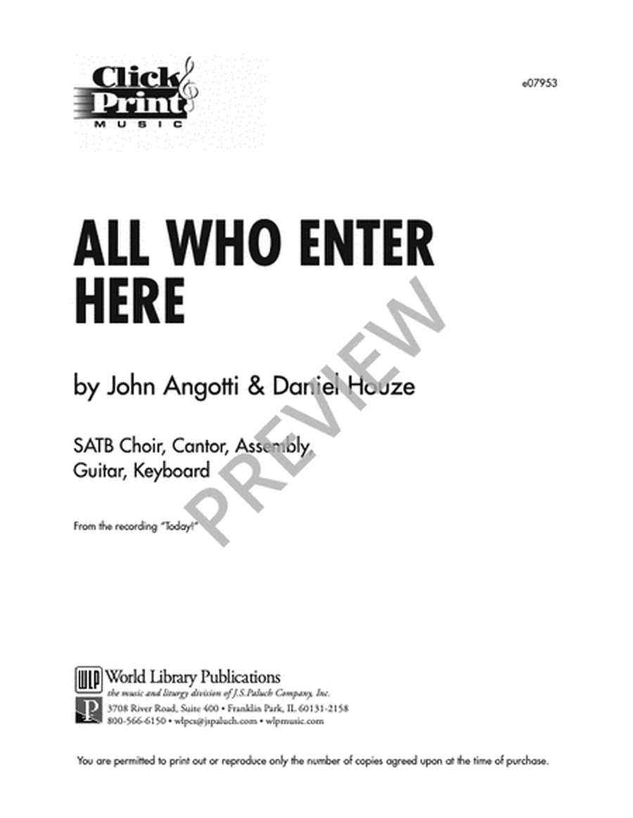 All Who Enter Here image number null