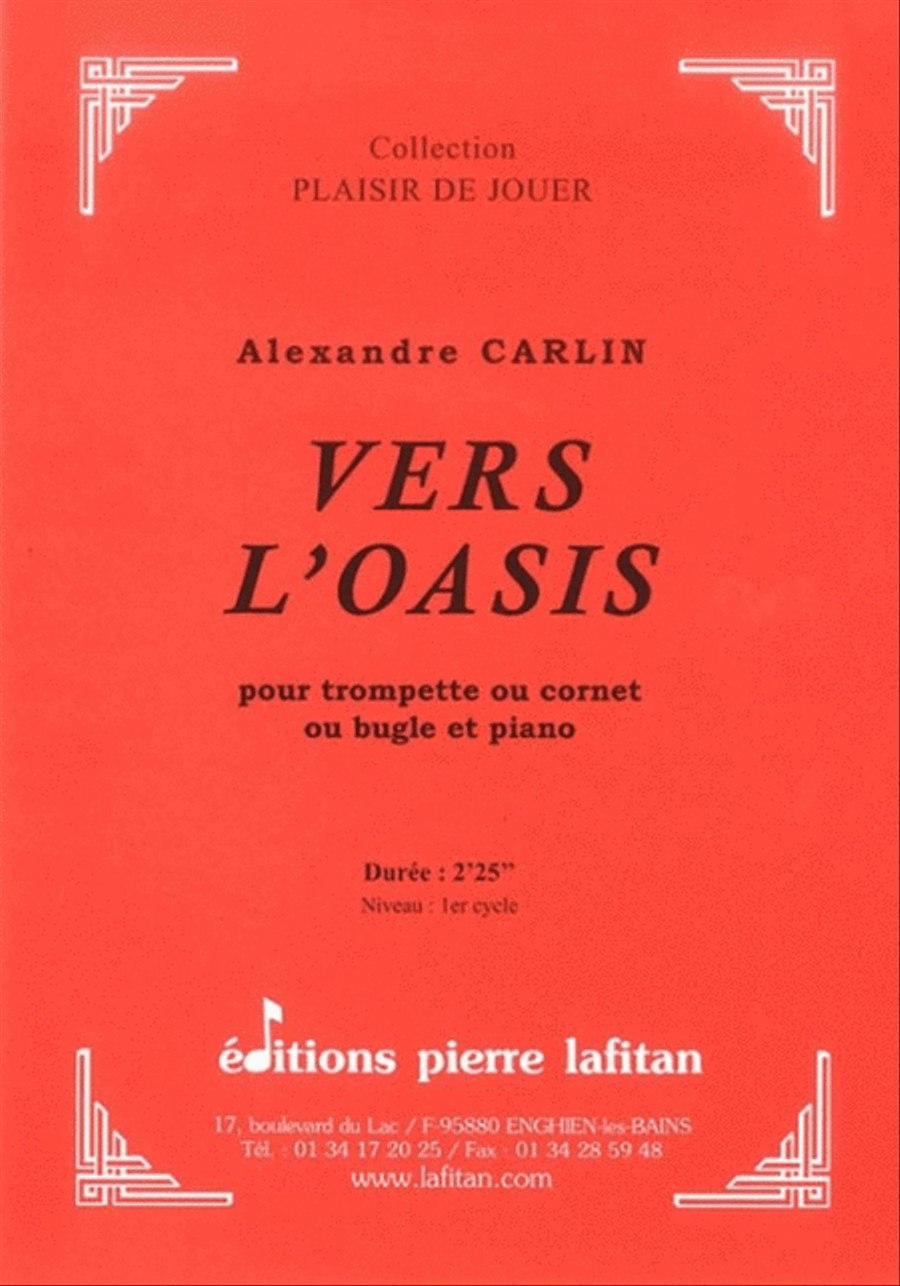 Vers L'Oasis Vers L'Oasis Bugle scores gallery preview page 1