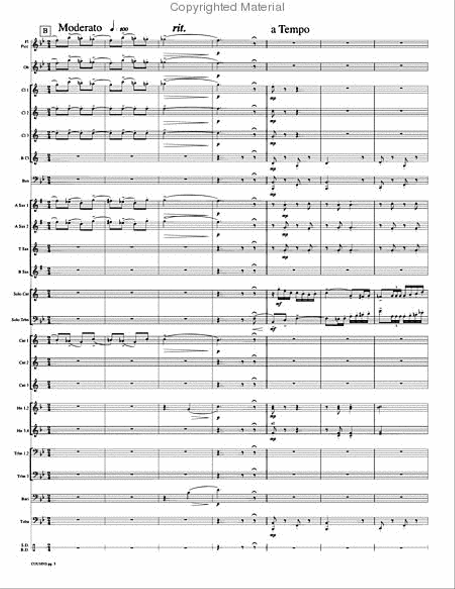 Cousins Cousins Concert Band scores gallery preview page 8