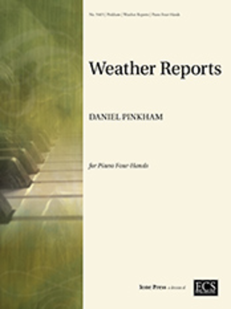 Weather Reports (First Duet, Book for Young Pianists)