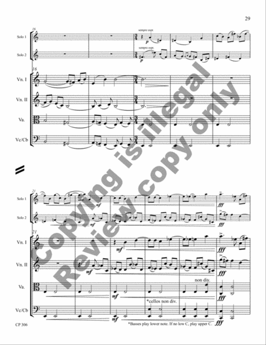 Little Suite Full Orchestra scores gallery preview page 109