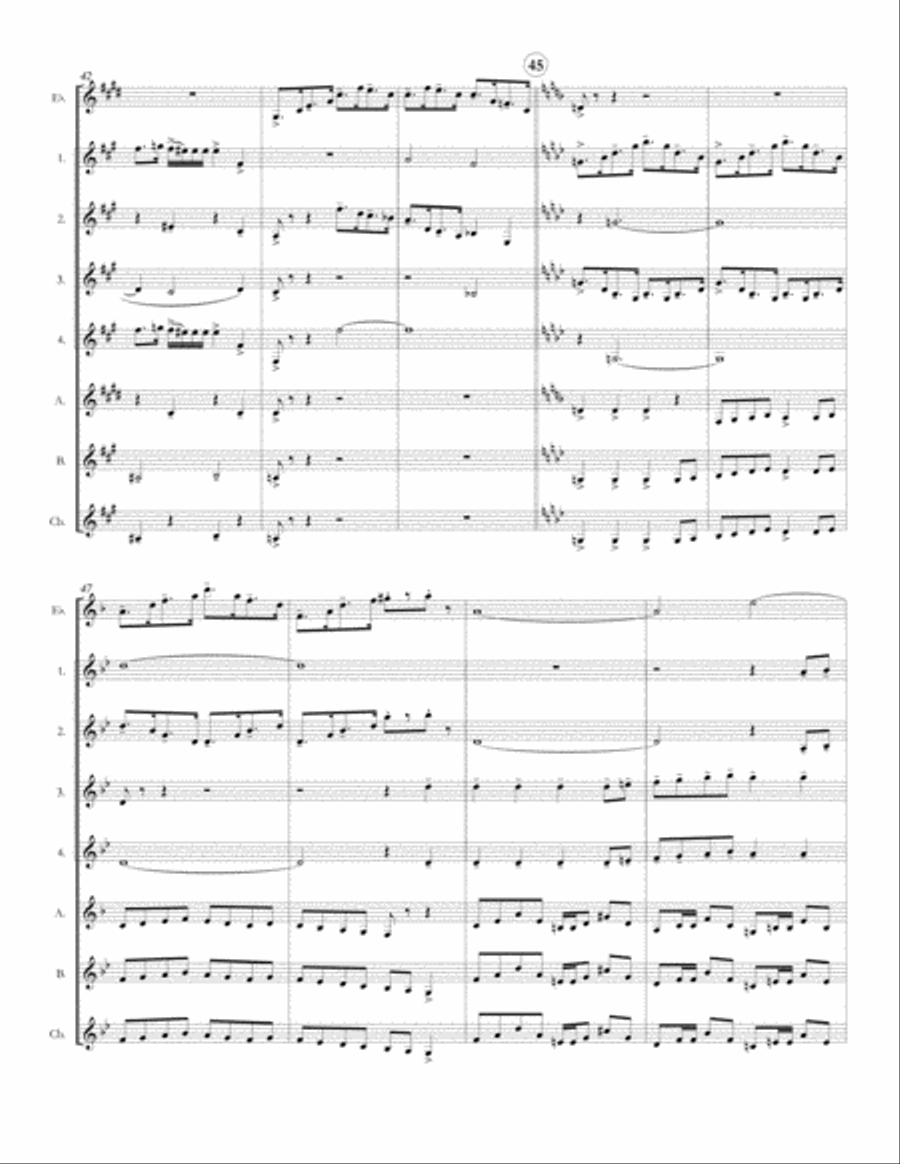 Dance Of The Knights Dance Of The Knights Woodwind Ensemble scores gallery preview page 6