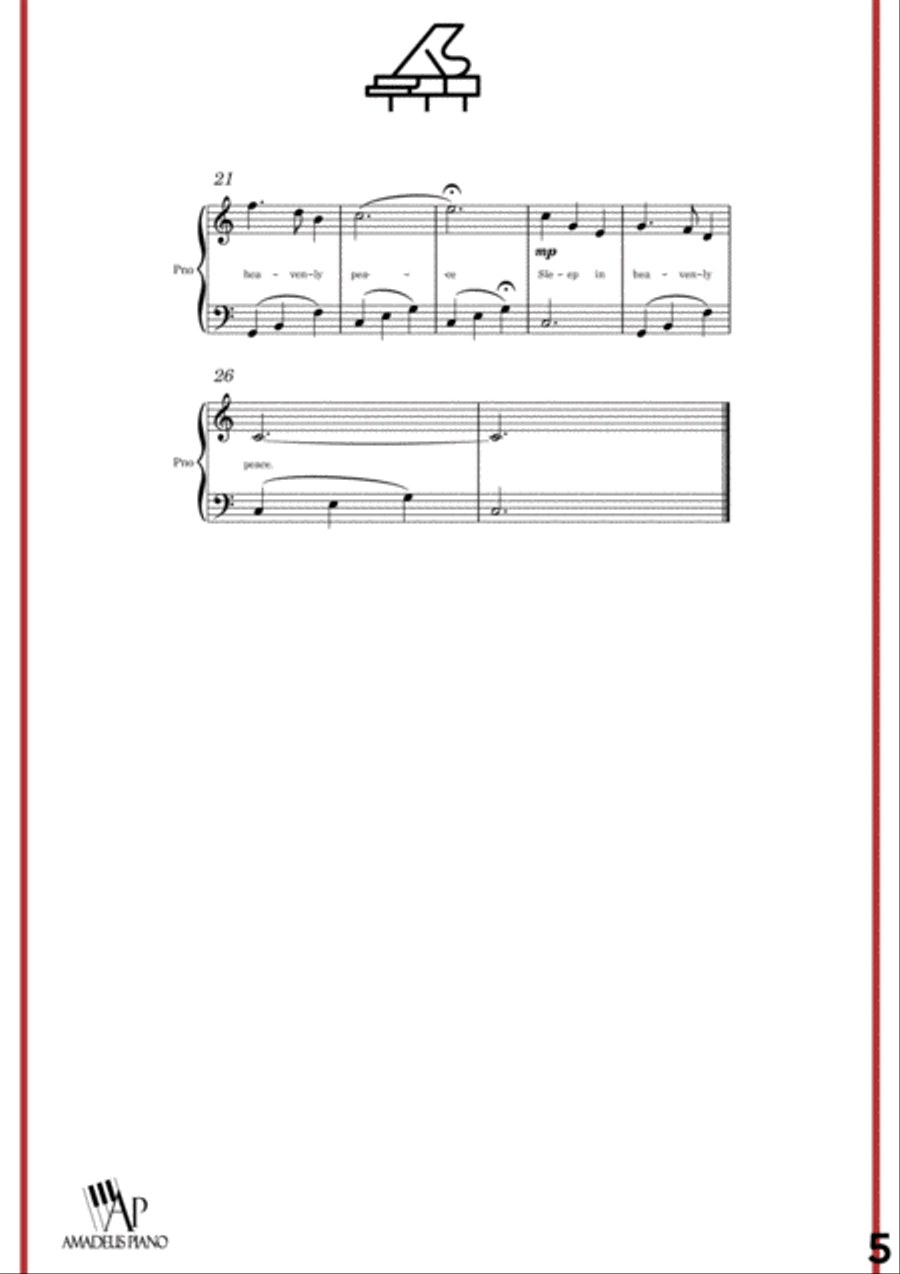 Ekome Christmas in Accra Easy Piano scores gallery preview page 5