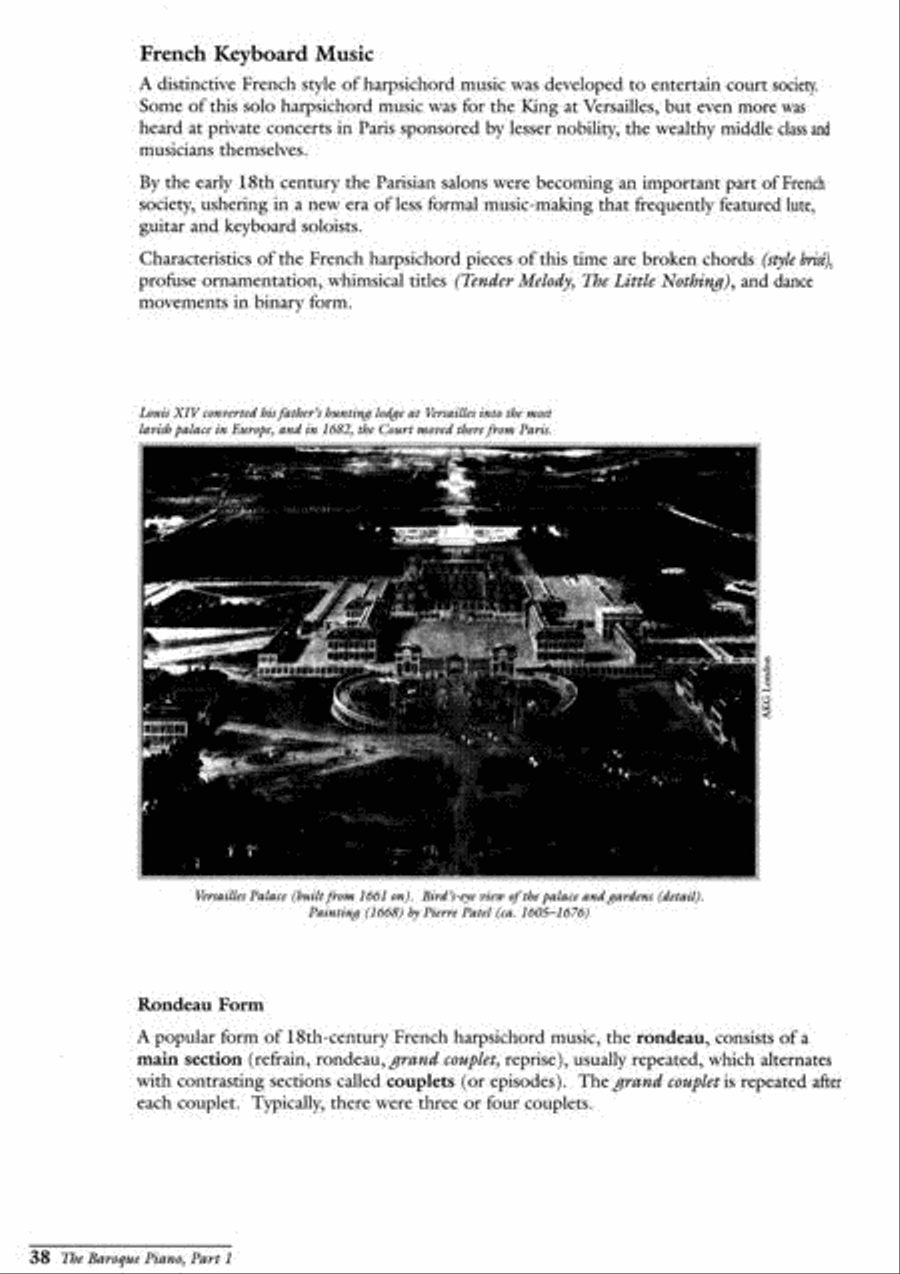 The Baroque Piano: The Influence of Society, Style, and Musical trends on the Great Piano Composers Piano Solo scores gallery preview page 2