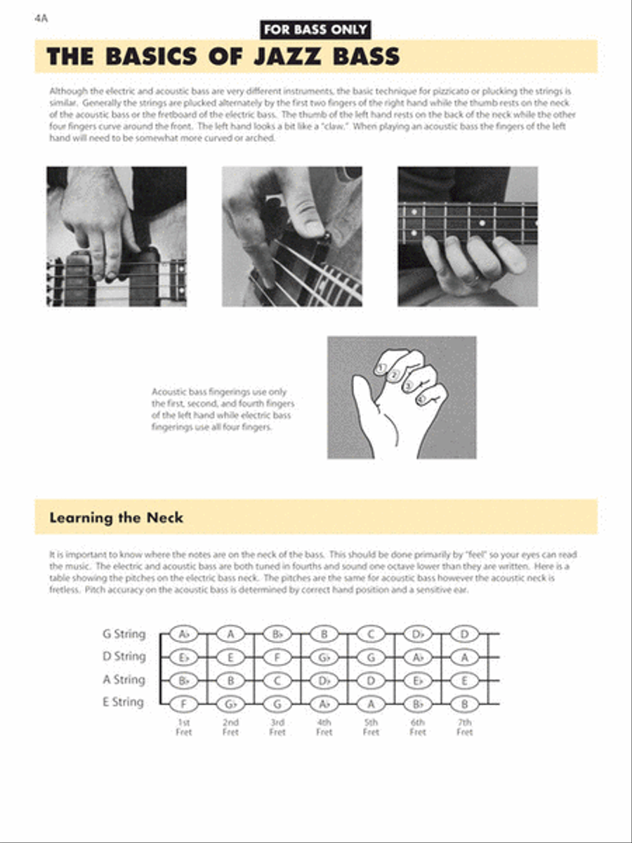Essential Elements for Jazz Ensemble – Bass Jazz Ensemble scores gallery preview page 4