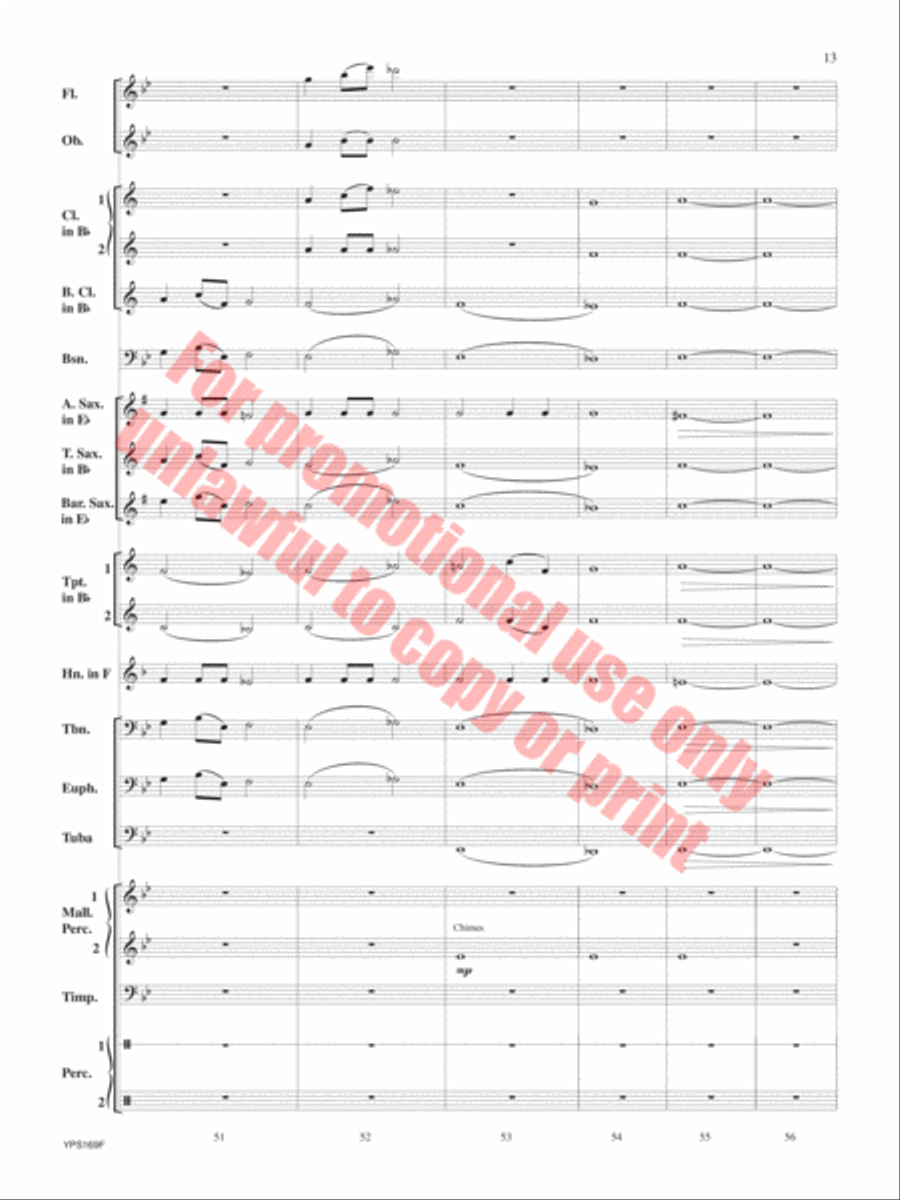 Fracas Concert Band scores gallery preview page 14