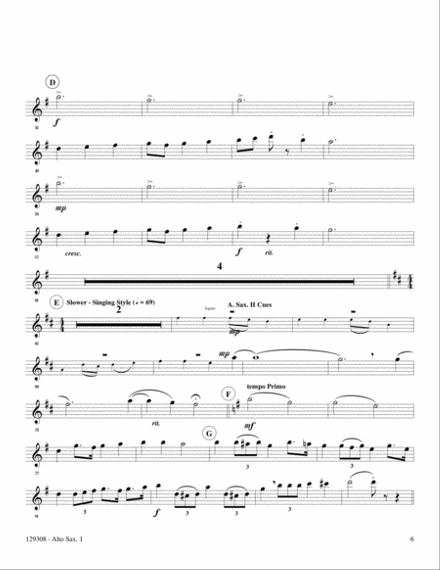 Leaning On The Everlasting Arms Woodwind Trio scores gallery preview page 6