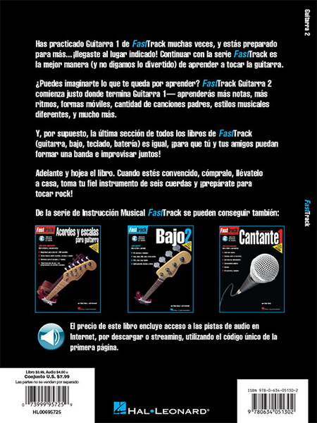FastTrack Guitar Method – Spanish Edition – Book 2 image number null