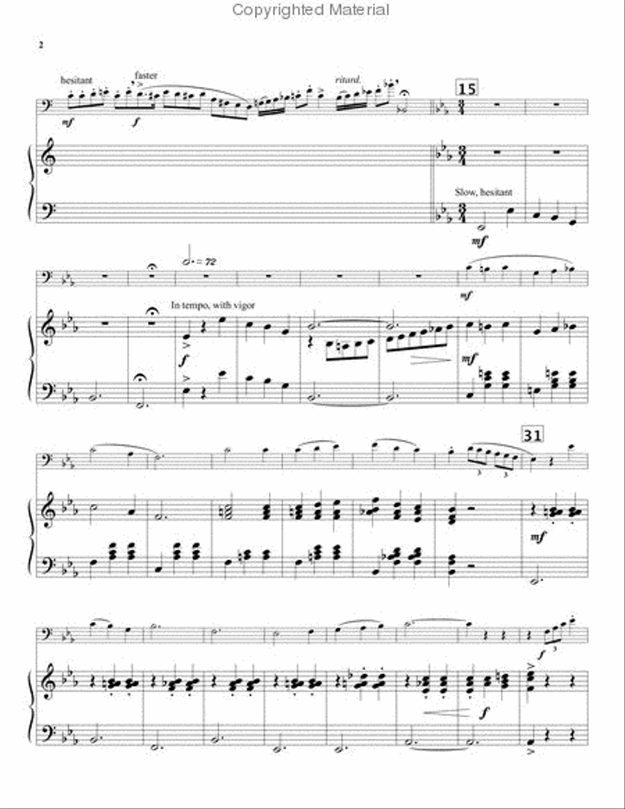 An American Portrait An American Portrait Euphonium scores gallery preview page 3