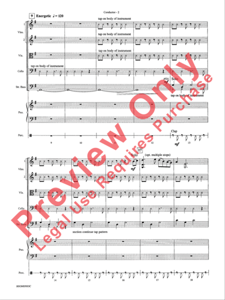 Tap Roots Tap Roots String Orchestra scores gallery preview page 5