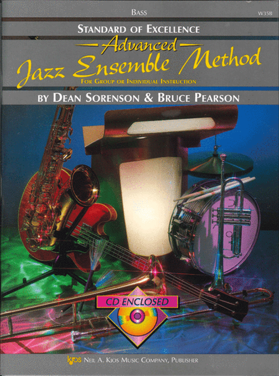 Standard of Excellence Advanced Jazz Ensemble Book 2, Bass Jazz Ensemble scores gallery preview page 1