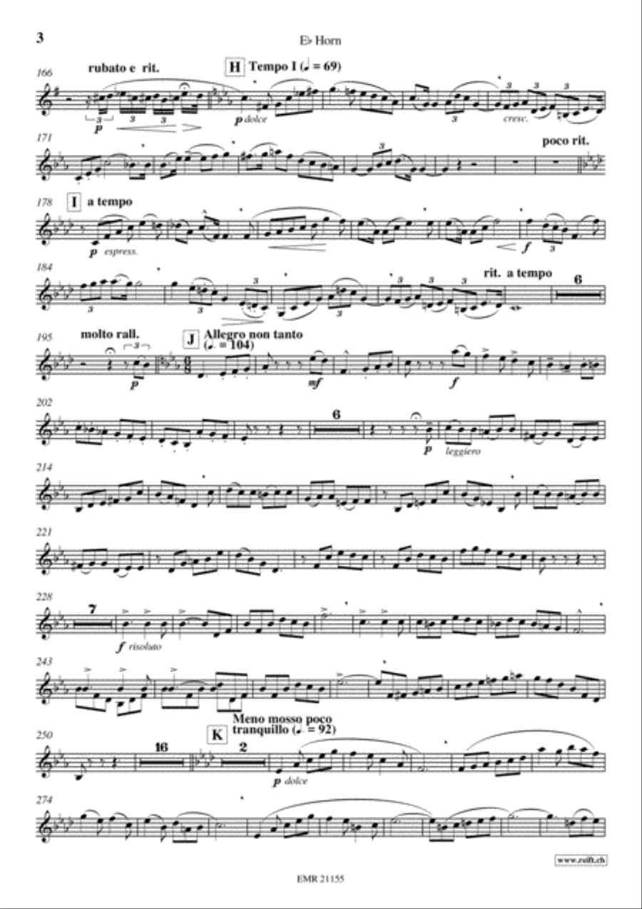 Concerto No. 2 Horn scores gallery preview page 4